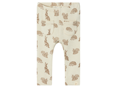 Lil Atelier turtledove animal print leggings